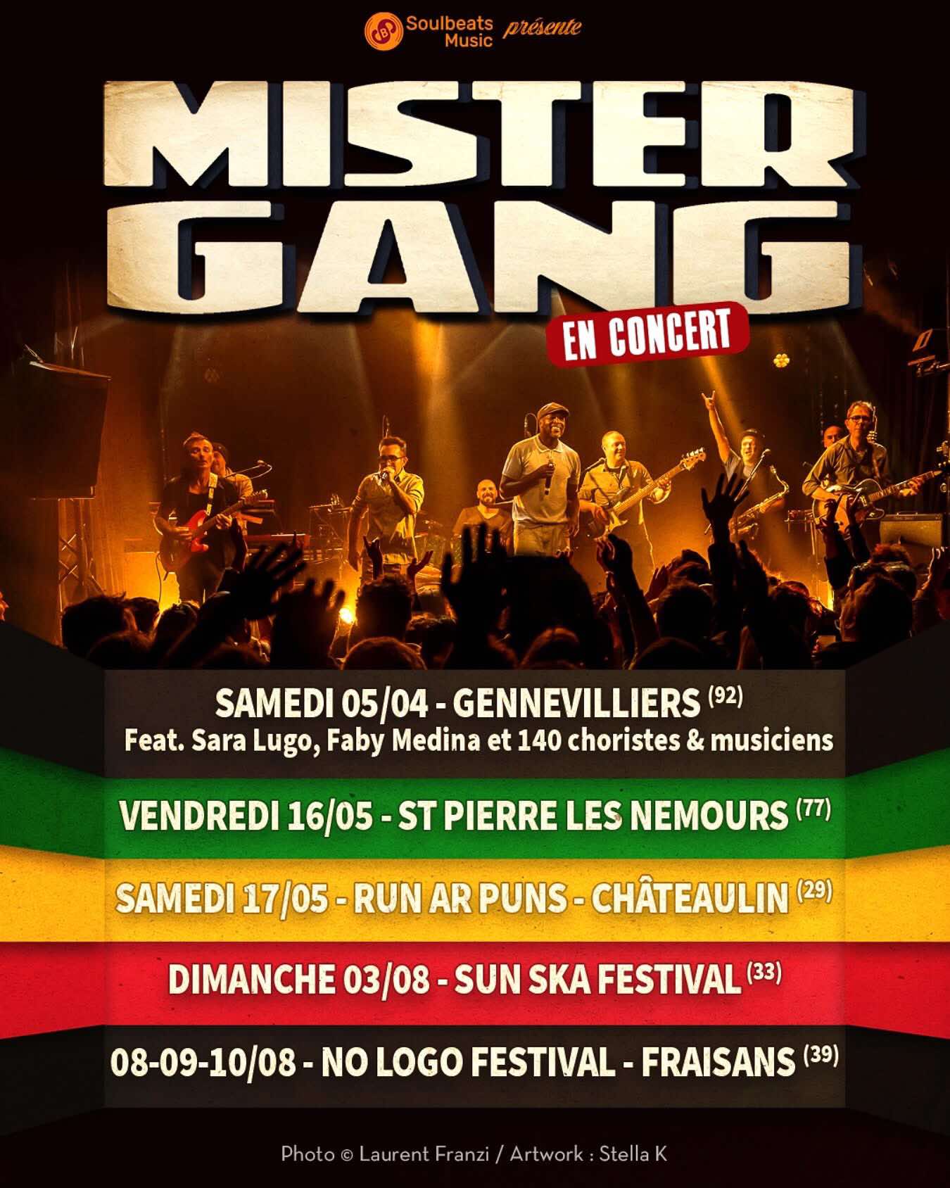 Mister Gang en concert