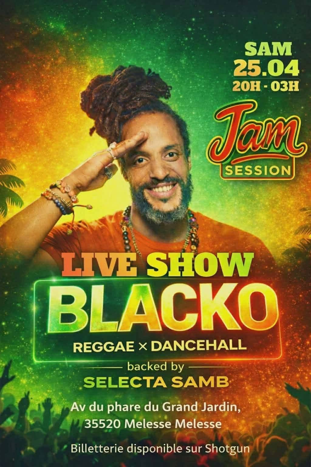 Live show de Blacko